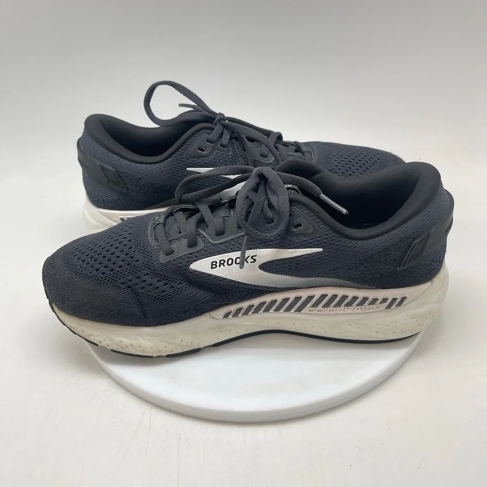 Brooks Sneakers Womens 10 D Wide Ariel GTS 24 1204141D016 Black Running Shoes